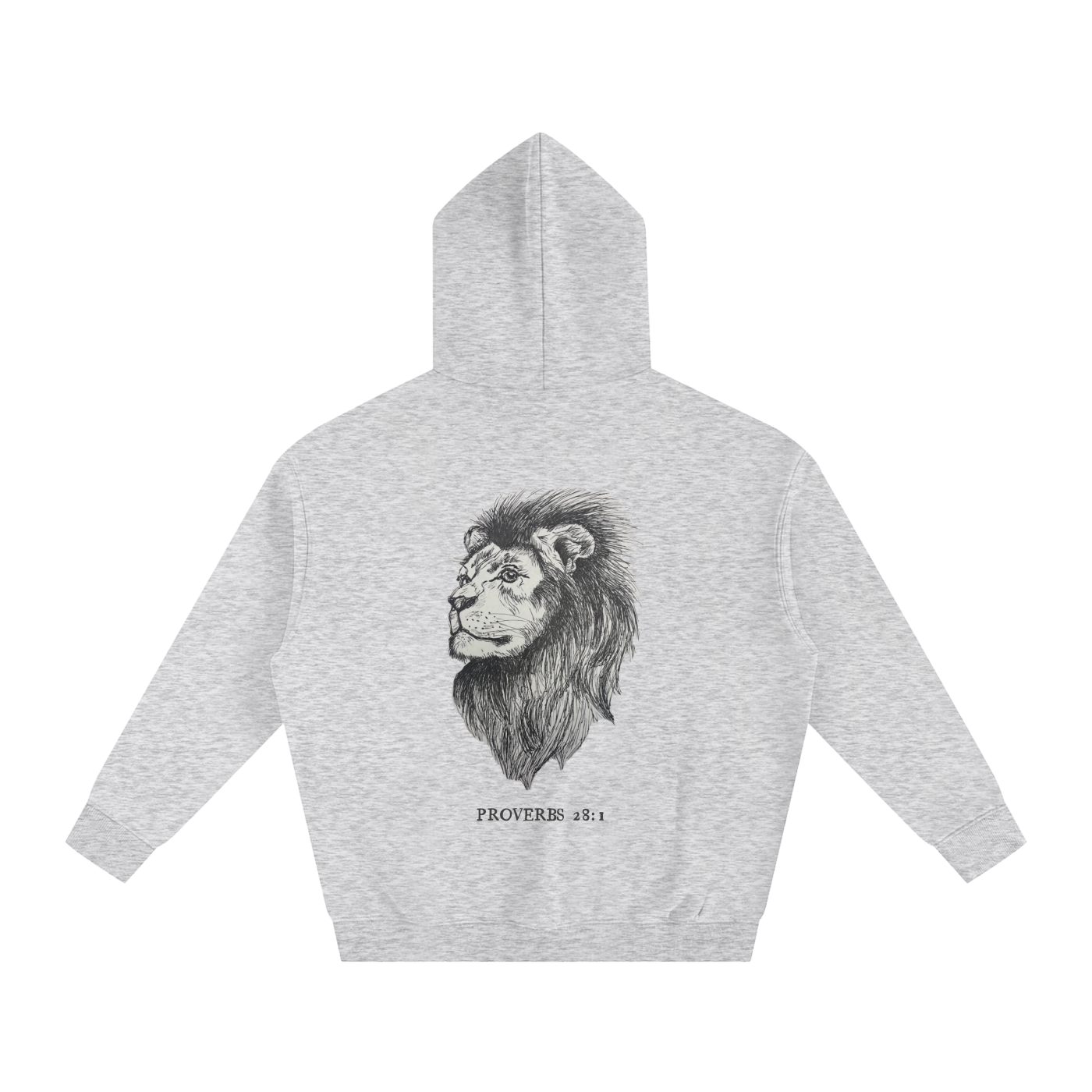 "the righteous lion" hoodie