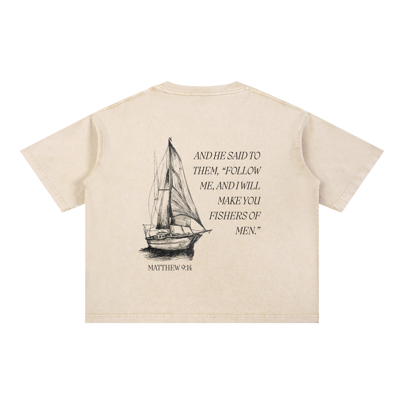 "fishers of men" tee