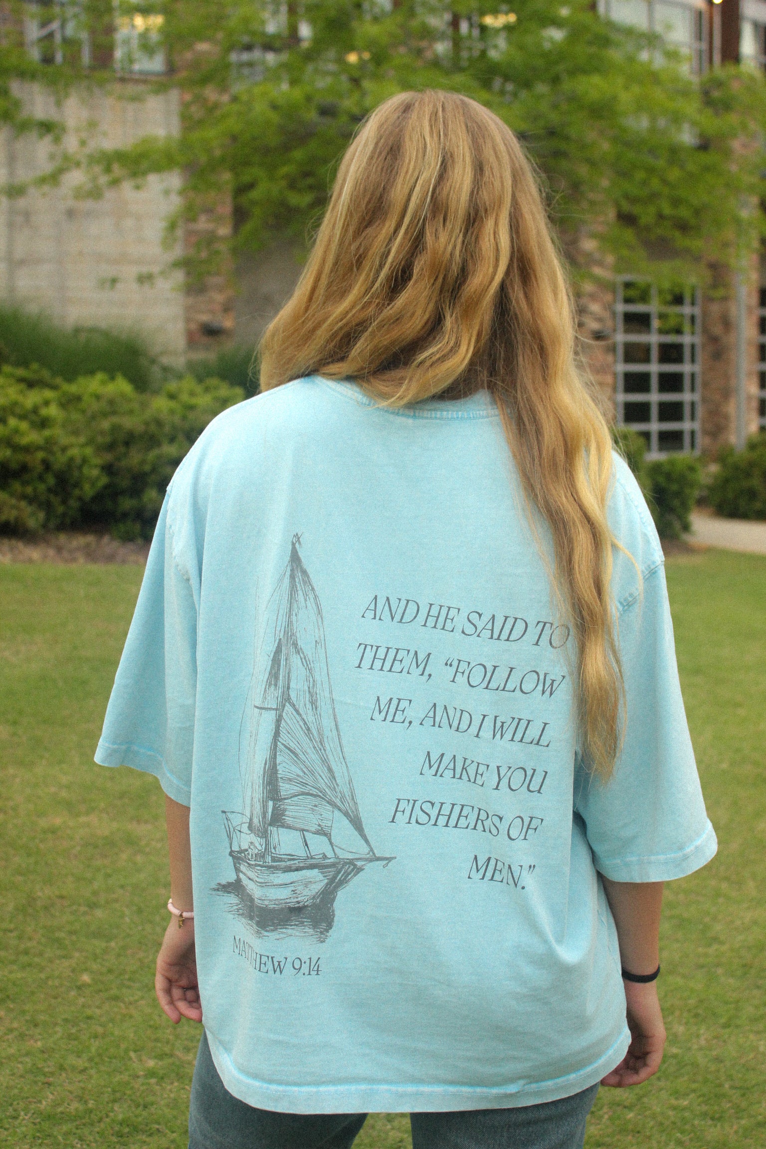 "fishers of men" tee
