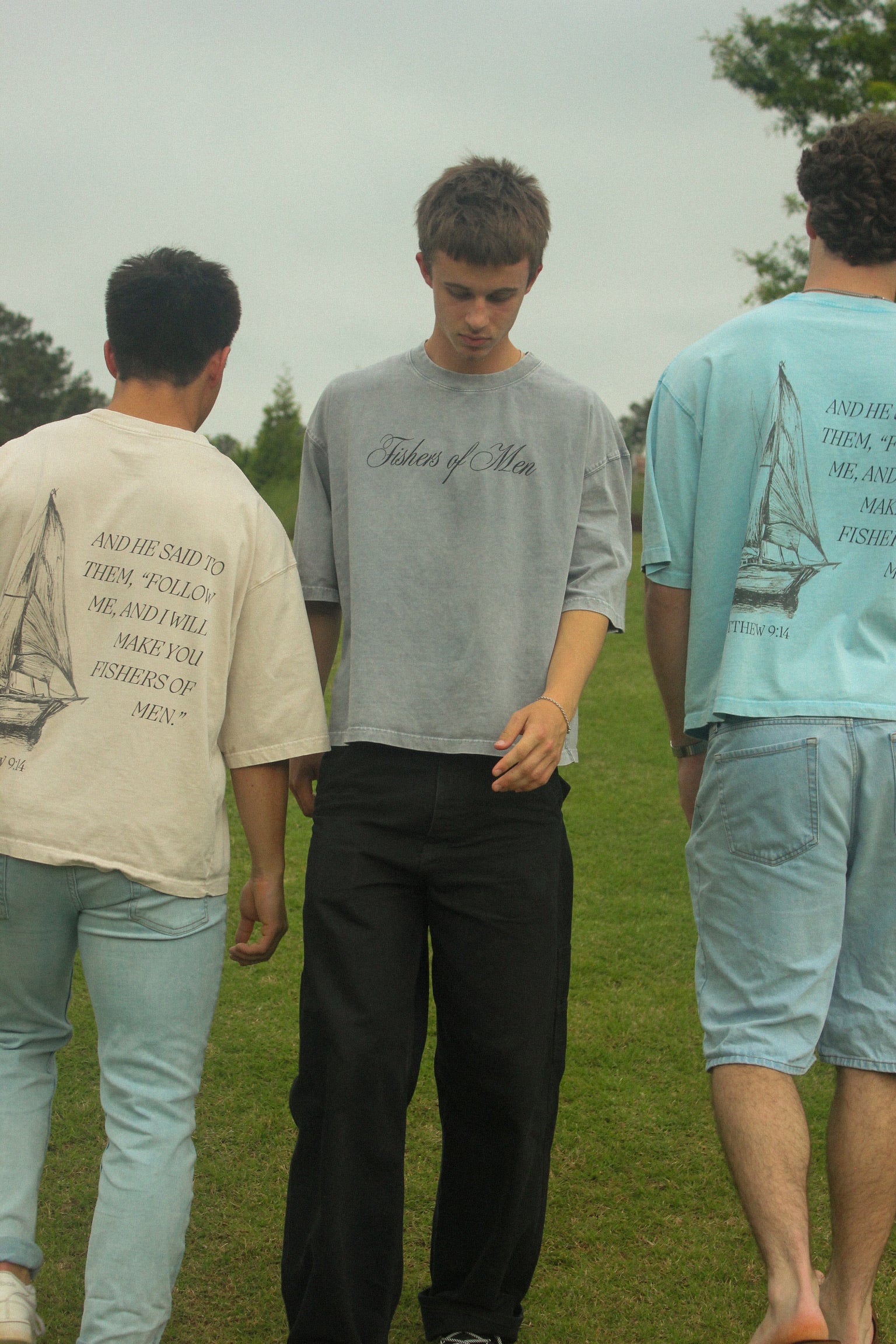 "fishers of men" tee