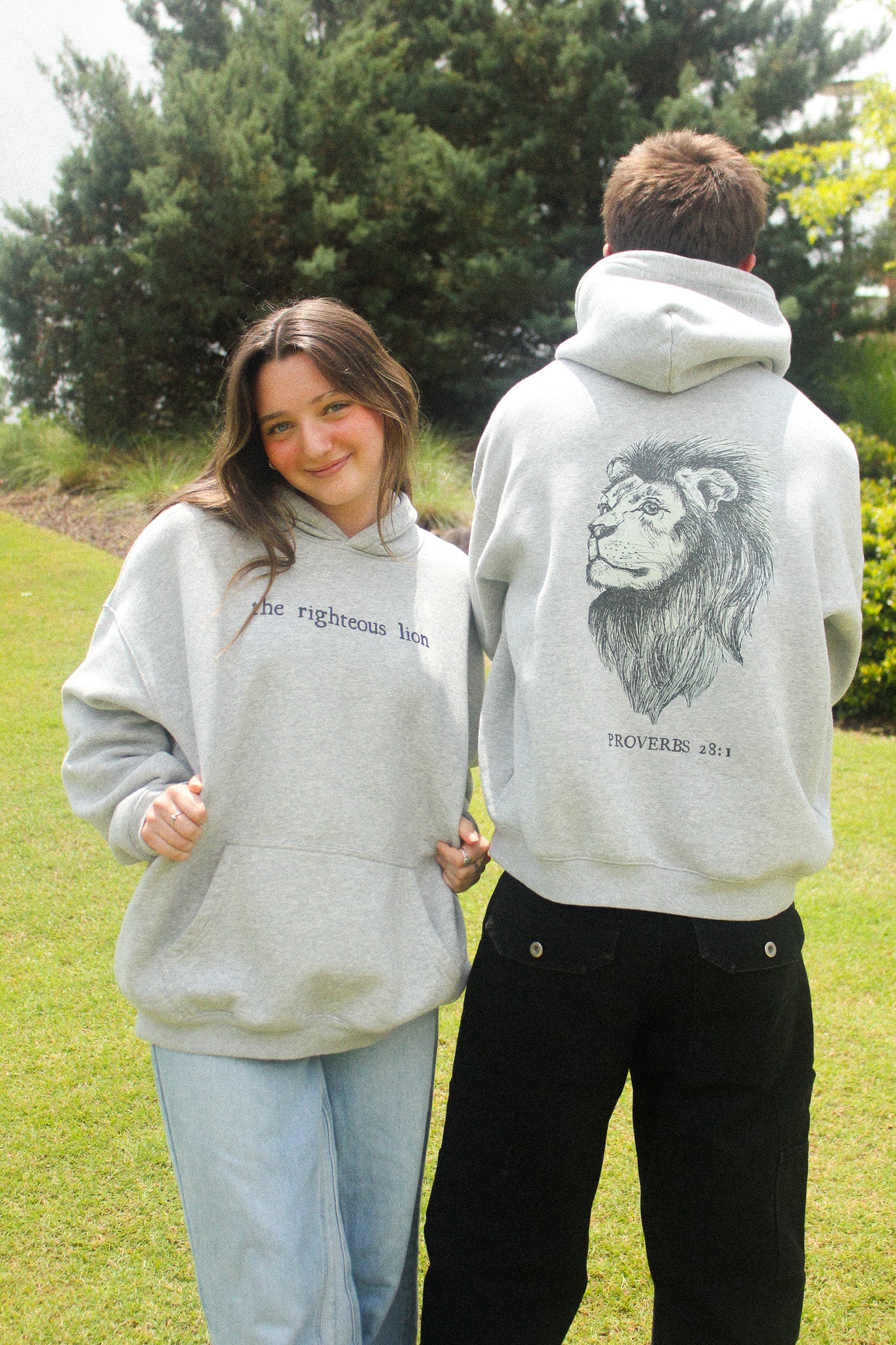 "the righteous lion" hoodie