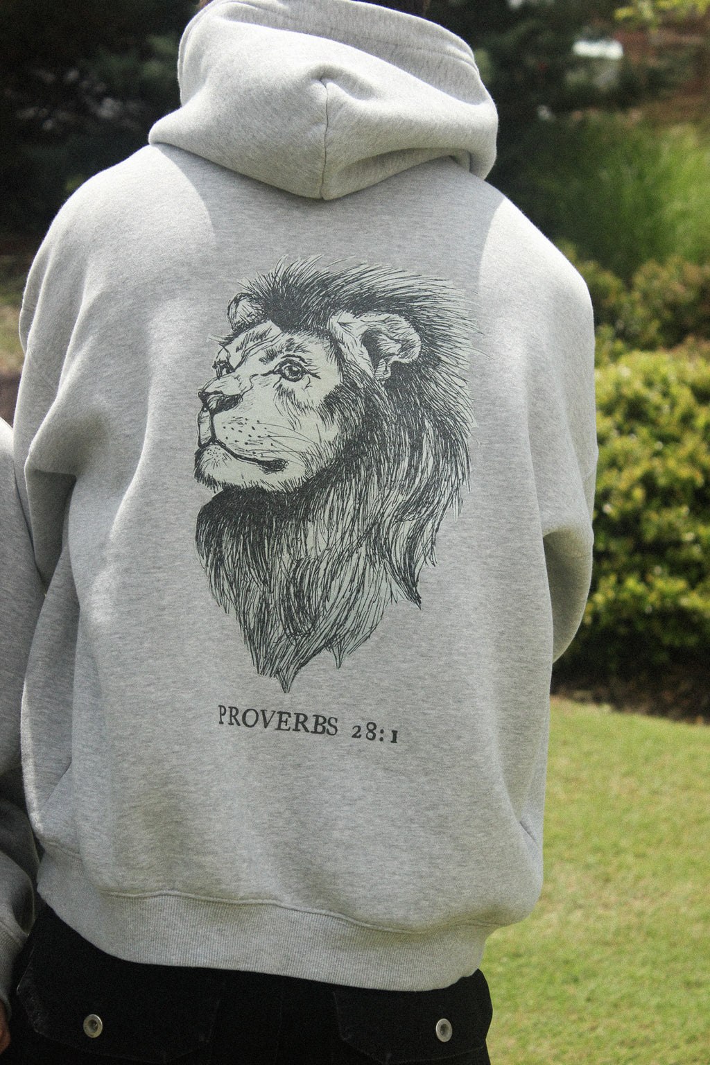 "the righteous lion" hoodie