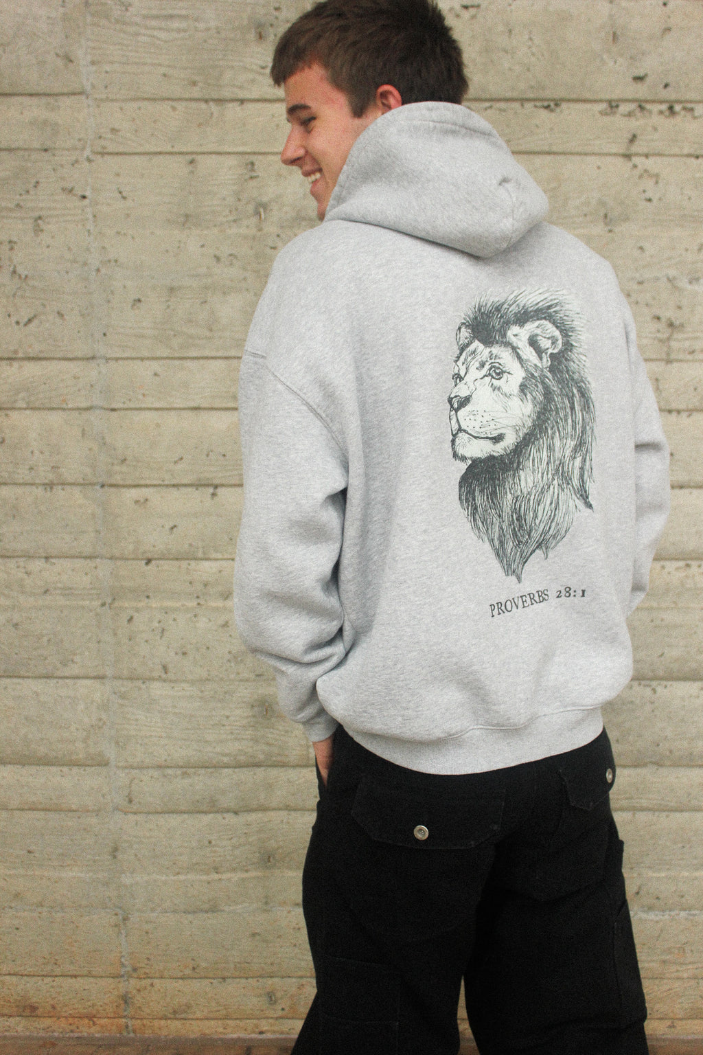 "the righteous lion" hoodie
