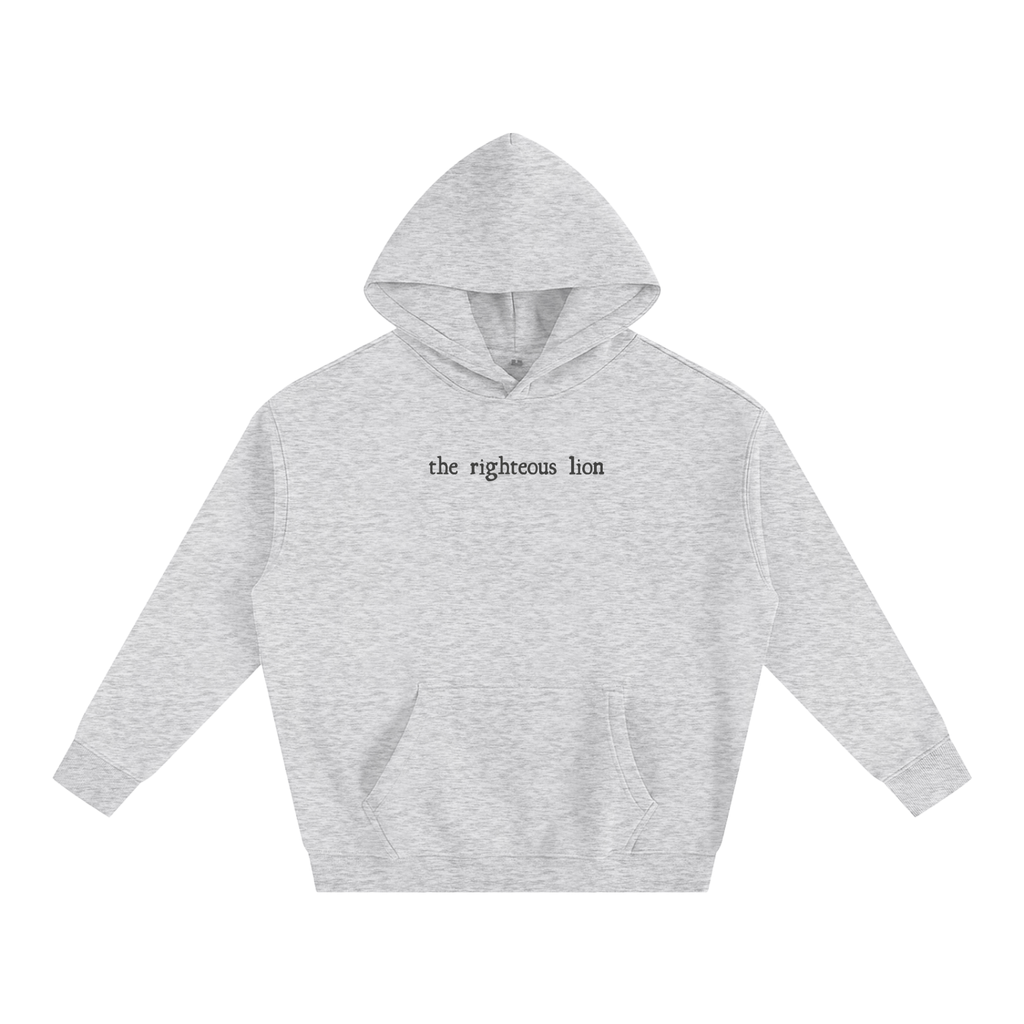 "the righteous lion" hoodie