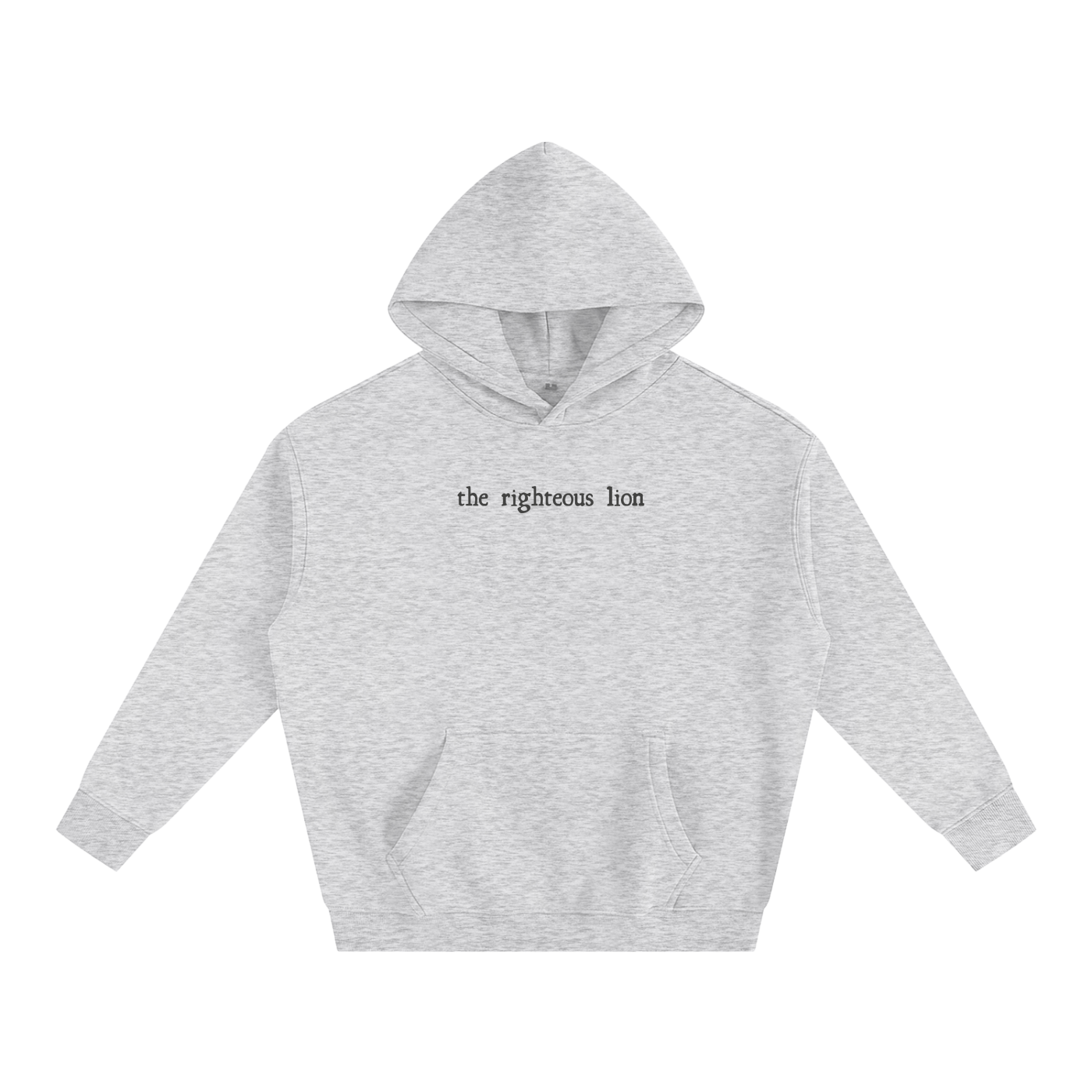 "the righteous lion" hoodie